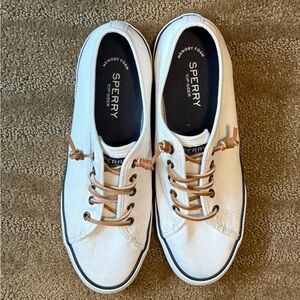 Sperry Women's White Sneakers